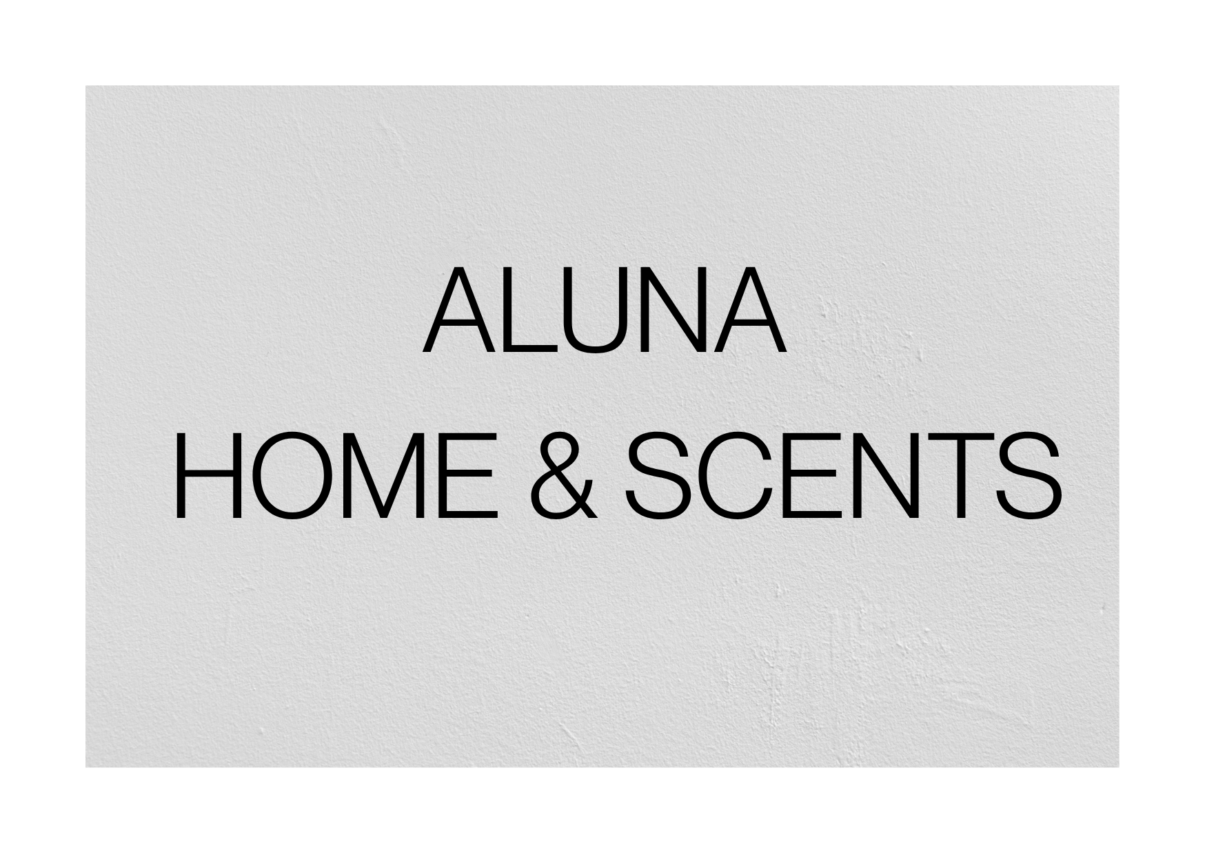 ALUNA HOME & SCENTS